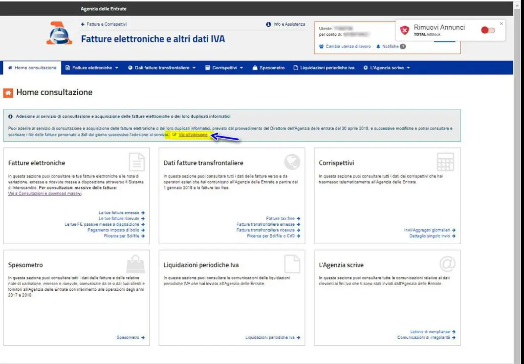 Adesione al servizio di consultazione AdE_Note ottobre 2021_5