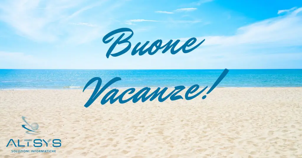 vacanze estive altsys